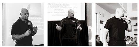 Erik Schreiber presenting to fitness professionals